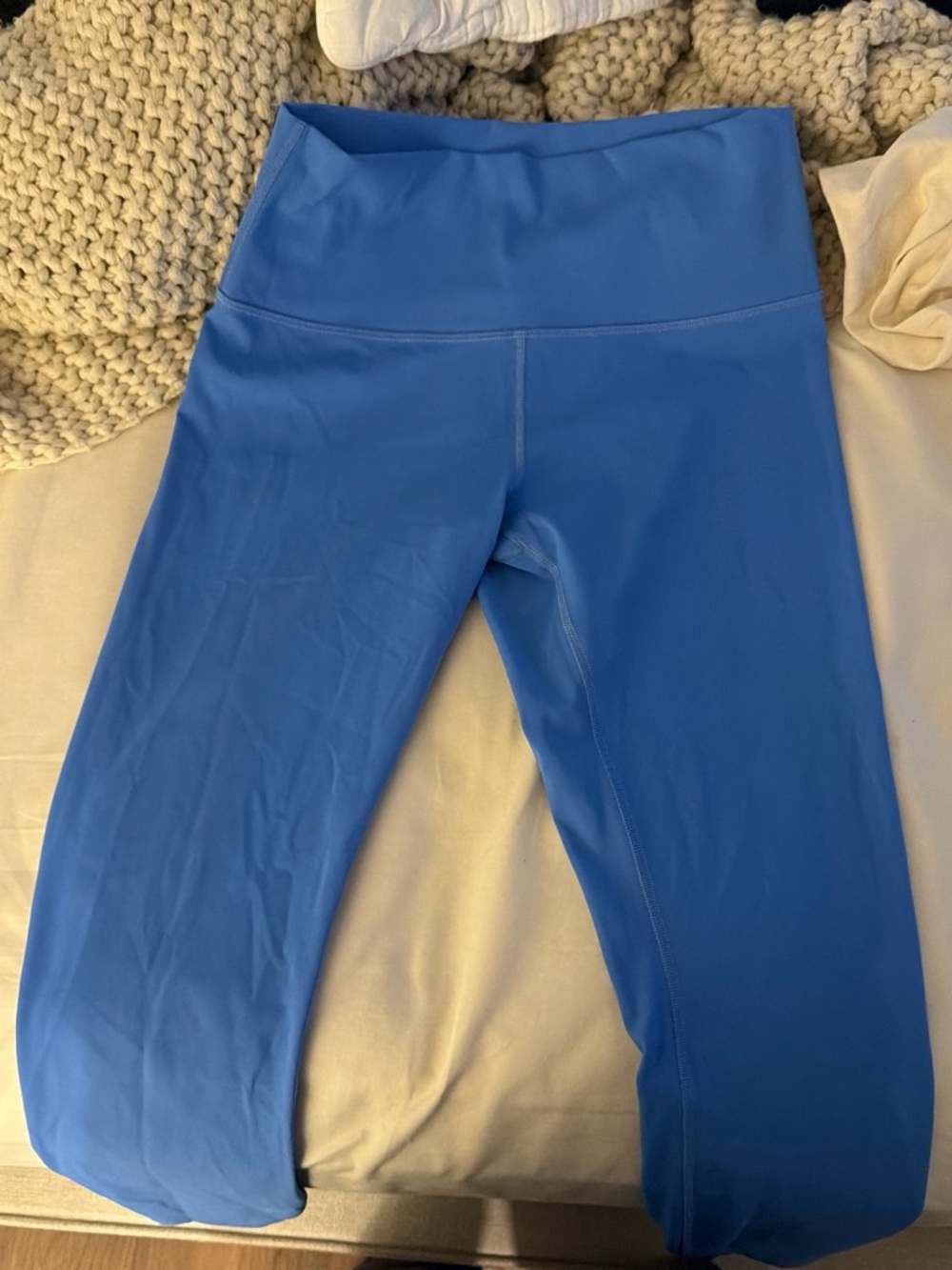 lululemon athletica Blue High-Waist Leggings